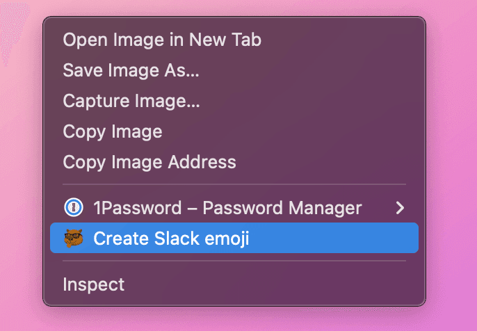 Chrome Extension - Right click any image to make it an emoji
