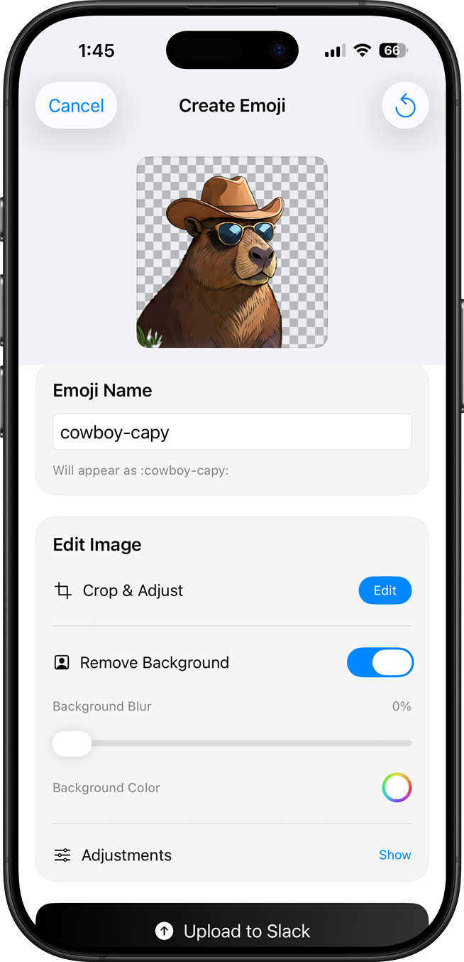 Emoji Studio Mobile App Screenshot 4