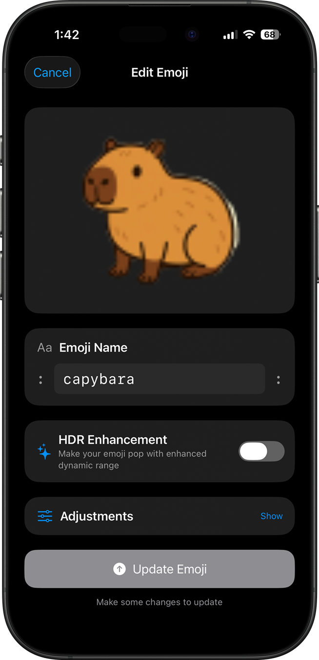 Emoji Studio Mobile App Screenshot 5