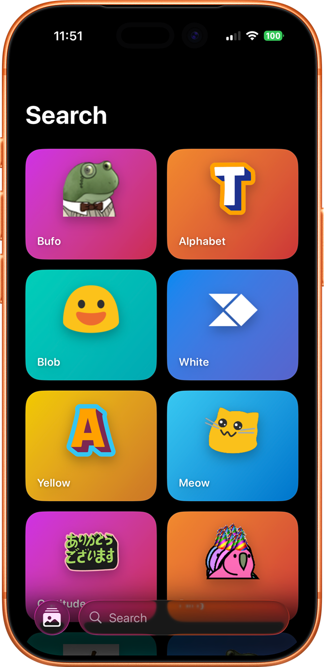 Emoji Studio Mobile App Screenshot 2