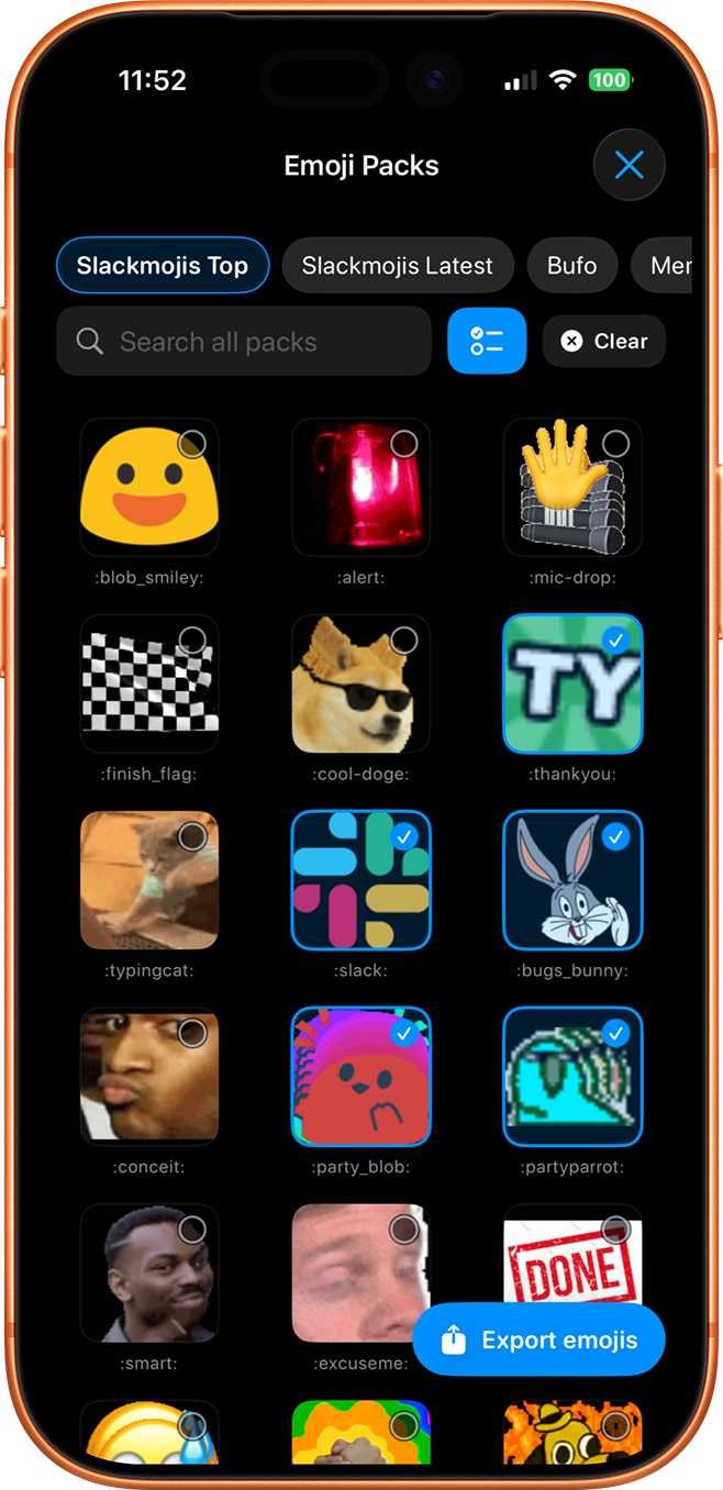 Emoji Studio Mobile App Screenshot 4