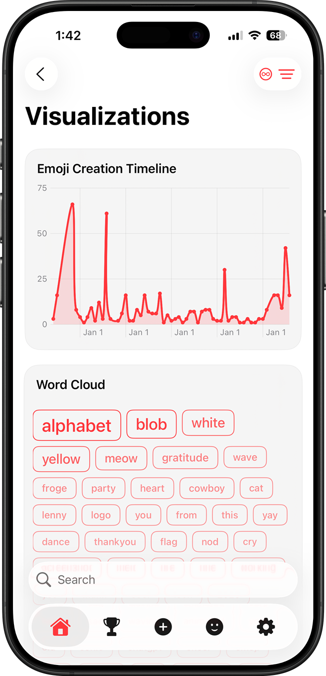 Emoji Studio Mobile App Screenshot 2